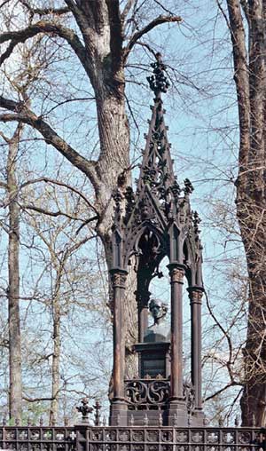 Monument över prins Gustaf.